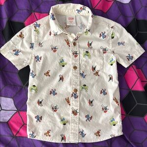 Toddler Boys Jumping Beans Marvel Shirt Size 3T Pre-owned